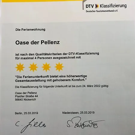 Oase Der Pellenz Апартаменты